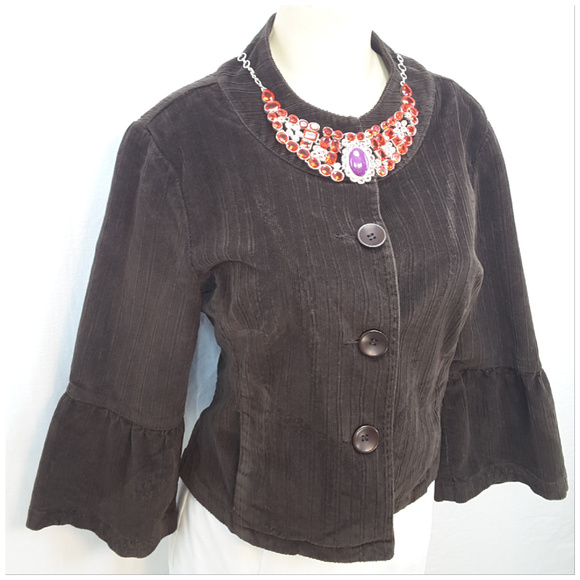 L A L LIVE A LITTLE, Corduroy Blazer/Jacket, Mediu - Picture 6 of 8